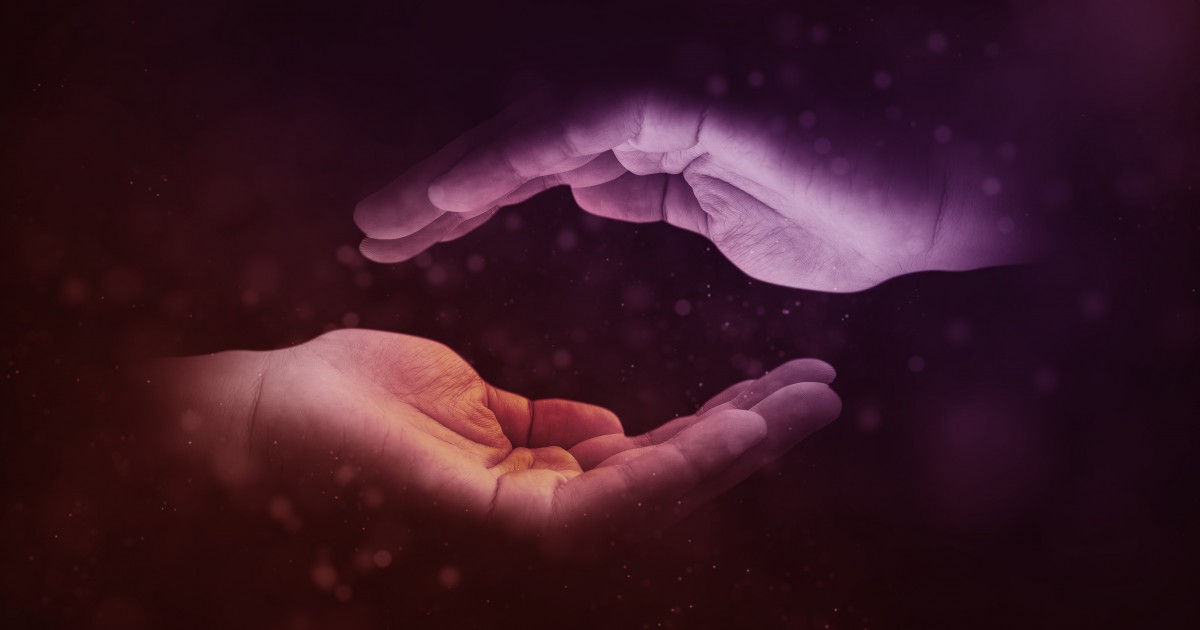Membership Agreement Two cupped hands gently reaching toward one another